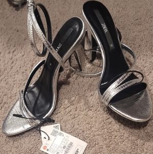 Silver Sandals